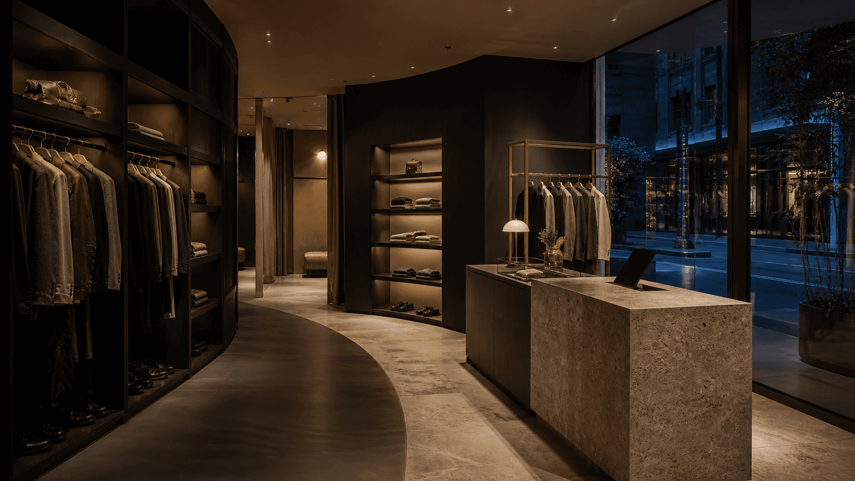 Thiết kế và thi công shop, cửa hàng